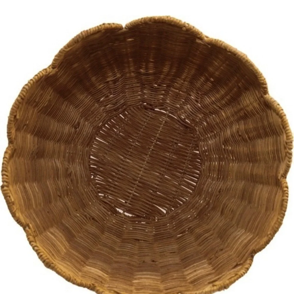My Texas House Scalloped Decorative Basket - Walmart
